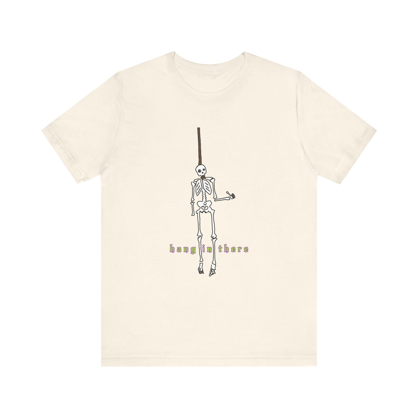 Hang In There Baby Girl Unisex Jersey Short Sleeve Tee