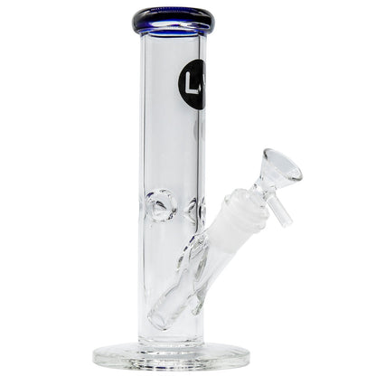 LA Pipes Straight Shooter Bong - Multiple Colors - 8"