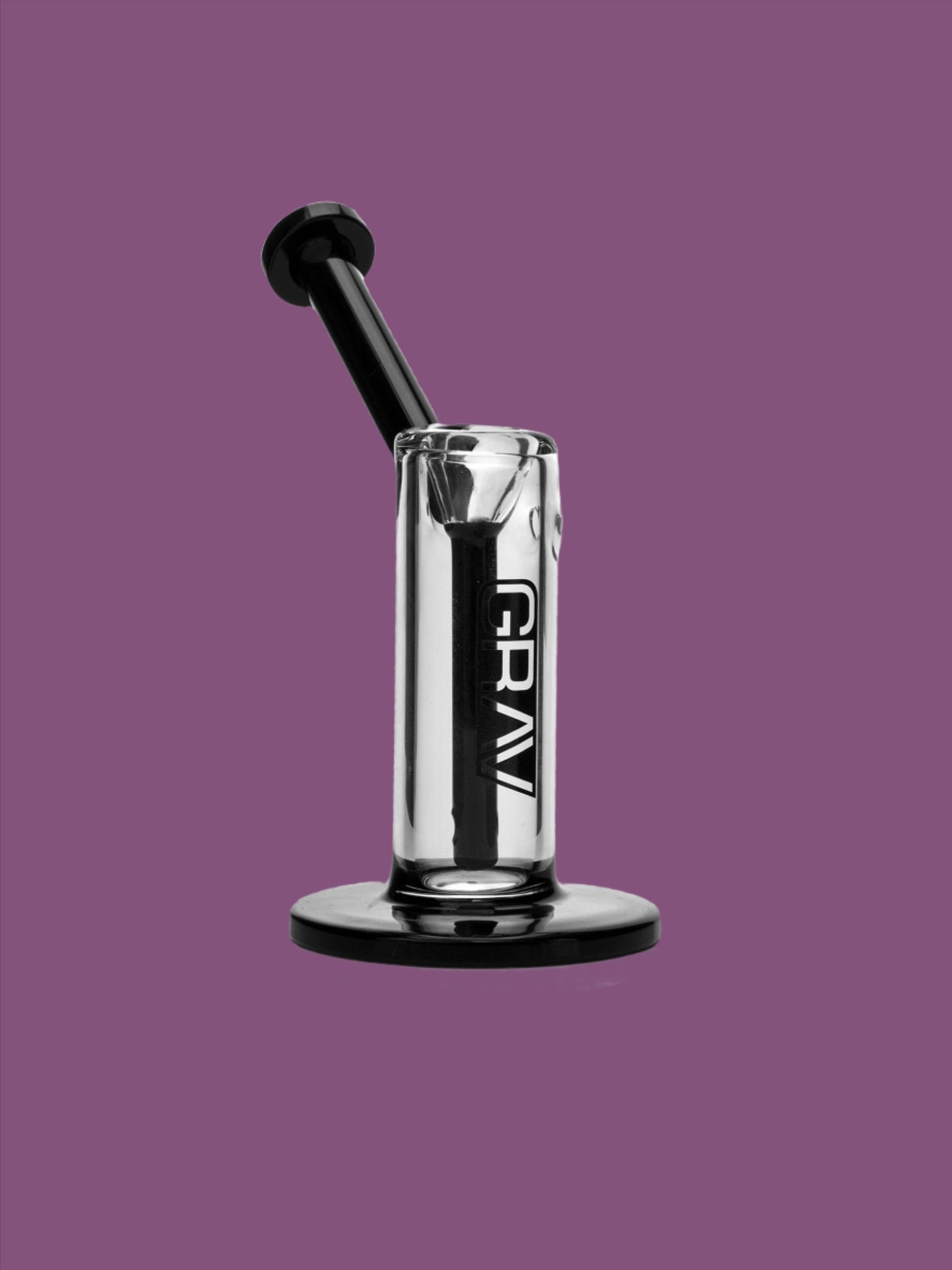 GRAV® Small Upright Bubbler - Black Accents