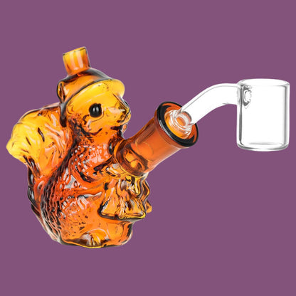 Nuts For Dabs Squirrel Mini Dab Rig - 3.5" / 14mm F