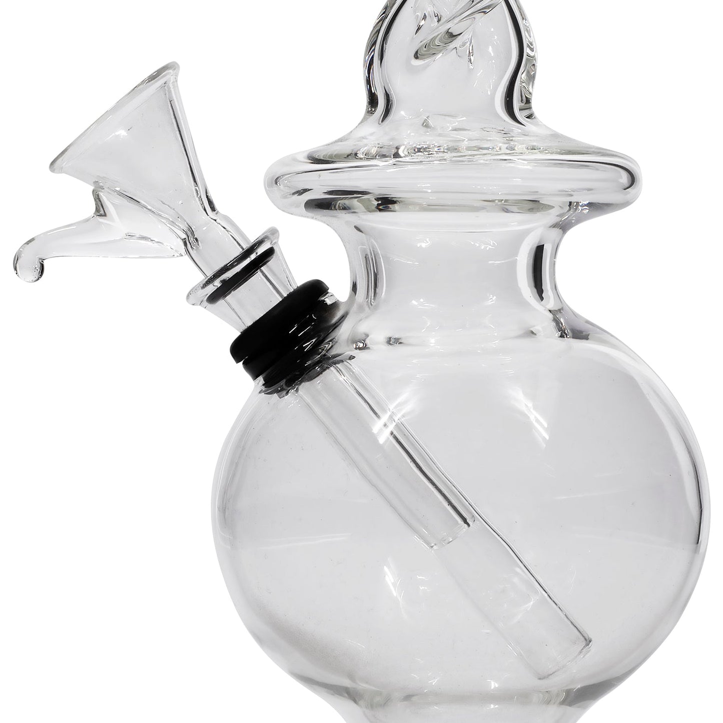 LA Pipes "The Typhoon Twister" Glass Bong