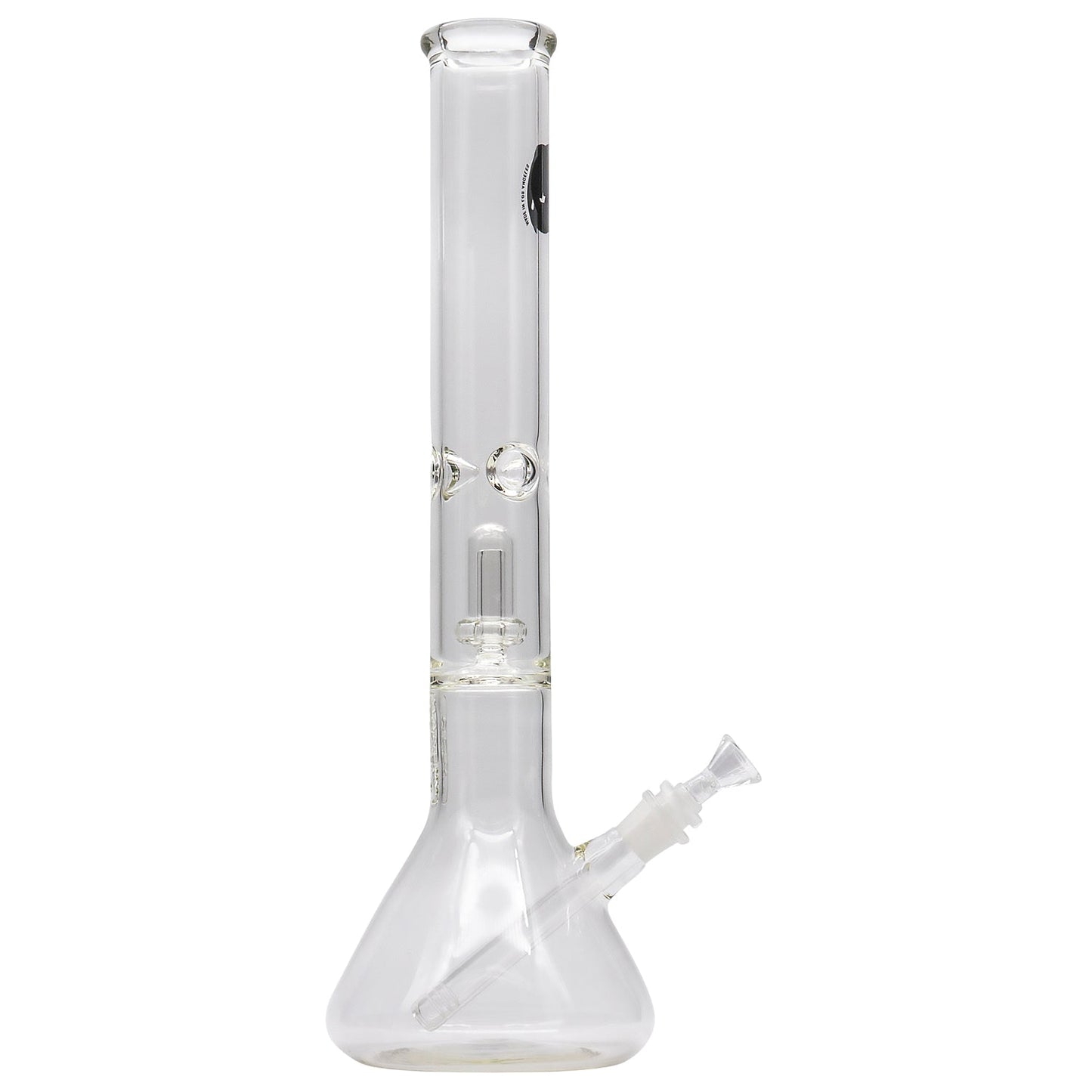 LA Pipes Thick Glass Beaker Showerhead Perc Bong