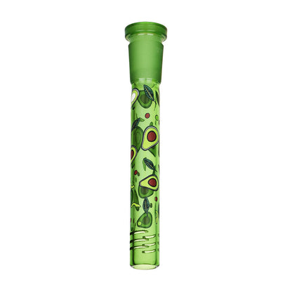 Pulsar Fruit Series Avocado Gold Herb Pipe Glow Duo - 10" / 14mm F