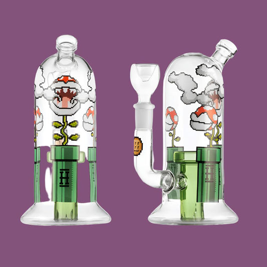 Hemper Gaming Flower Glass Water Pipe | 14mm F