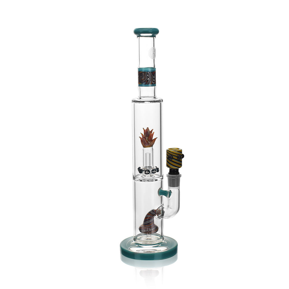 High Society | Cygnus Premium Wig Wag Waterpipe (Turquoise)