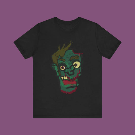 Zombie Head Unisex Jersey Short Sleeve Tee