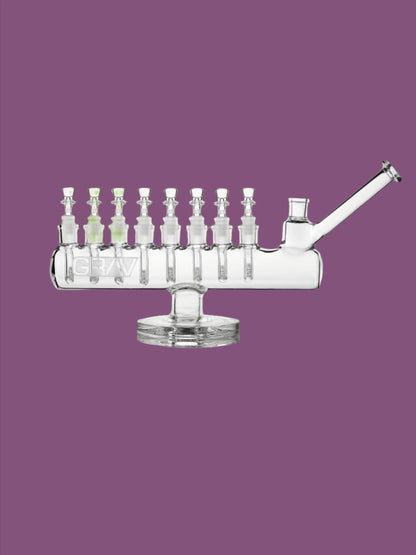 GRAV® Clear Menorah