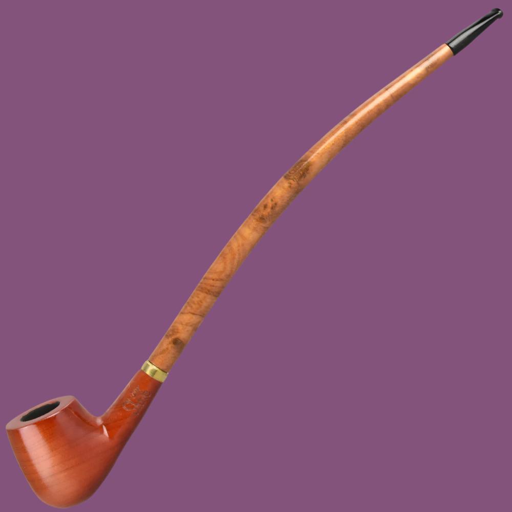 Pulsar Shire Pipes Apple Churchwarden Cherry Wood Tobacco Pipe