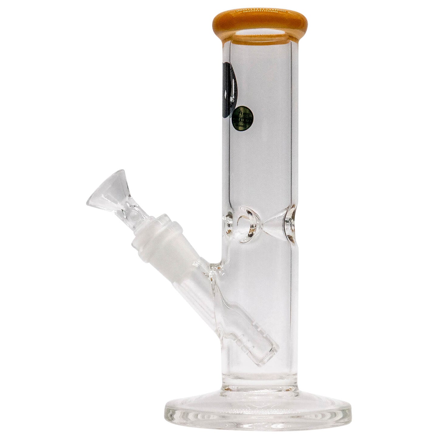 LA Pipes Straight Shooter Bong - Multiple Colors - 8"