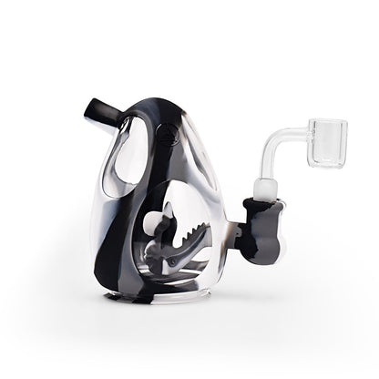 Ritual - 5'' Silicone Yoshi Egg Rig - Black & White Marble