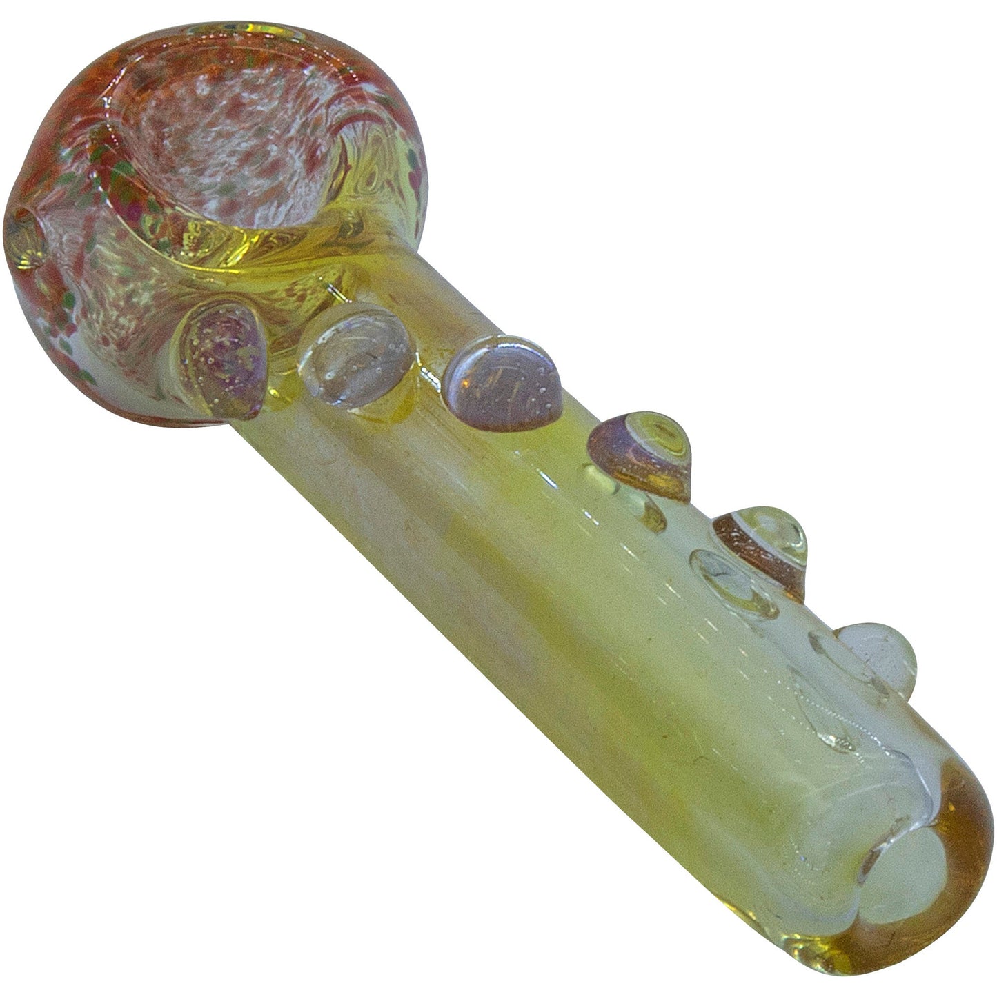 LA Pipes "Razorback" Silver Fumed Mini Spoon (Various Colors)