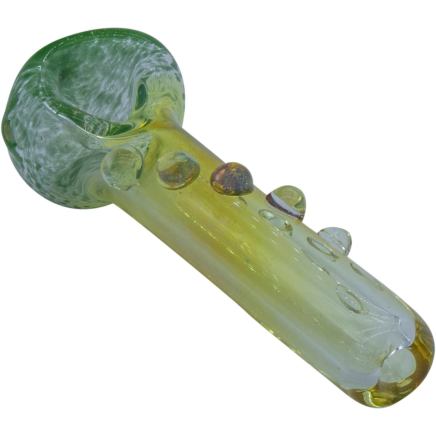 LA Pipes "Razorback" Silver Fumed Mini Spoon (Various Colors)