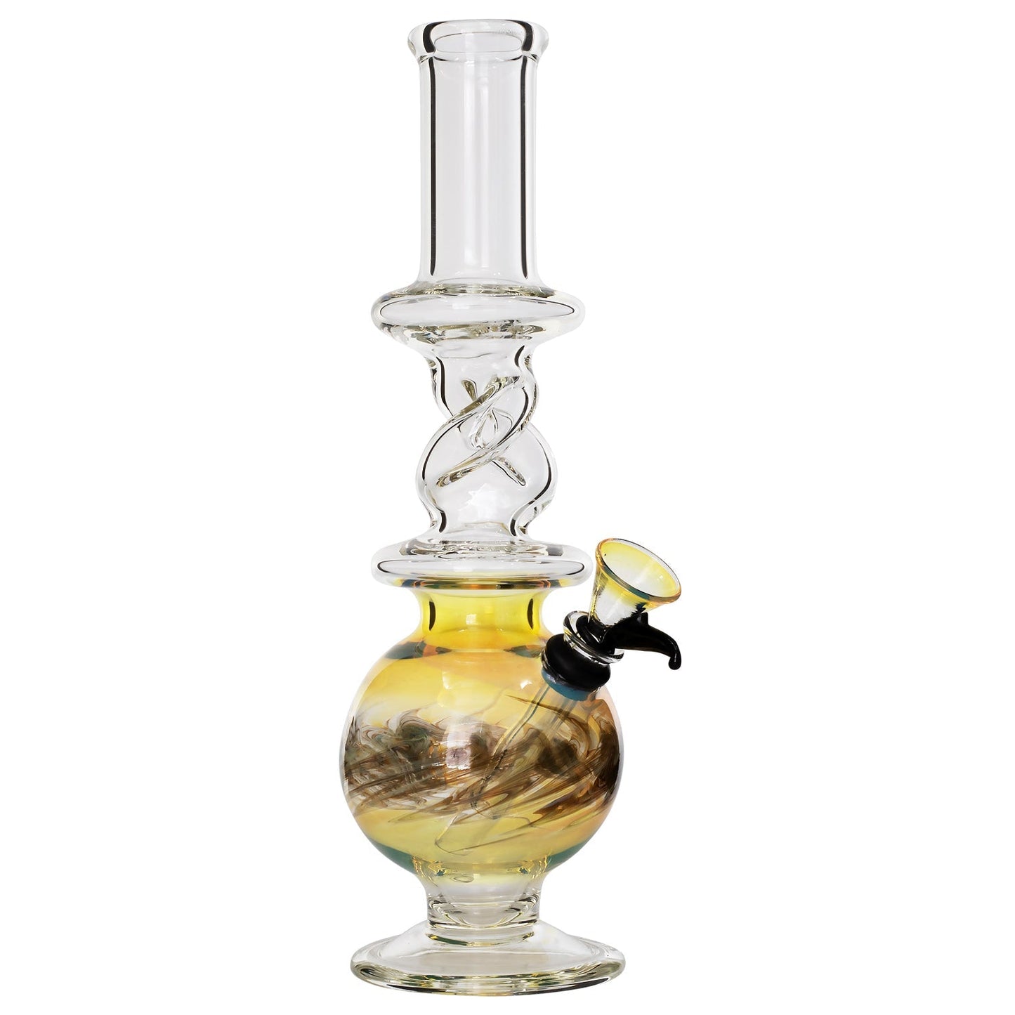 LA Pipes "The Typhoon Twister" Glass Bong