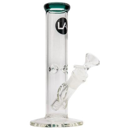 LA Pipes Straight Shooter Bong - Multiple Colors - 8"