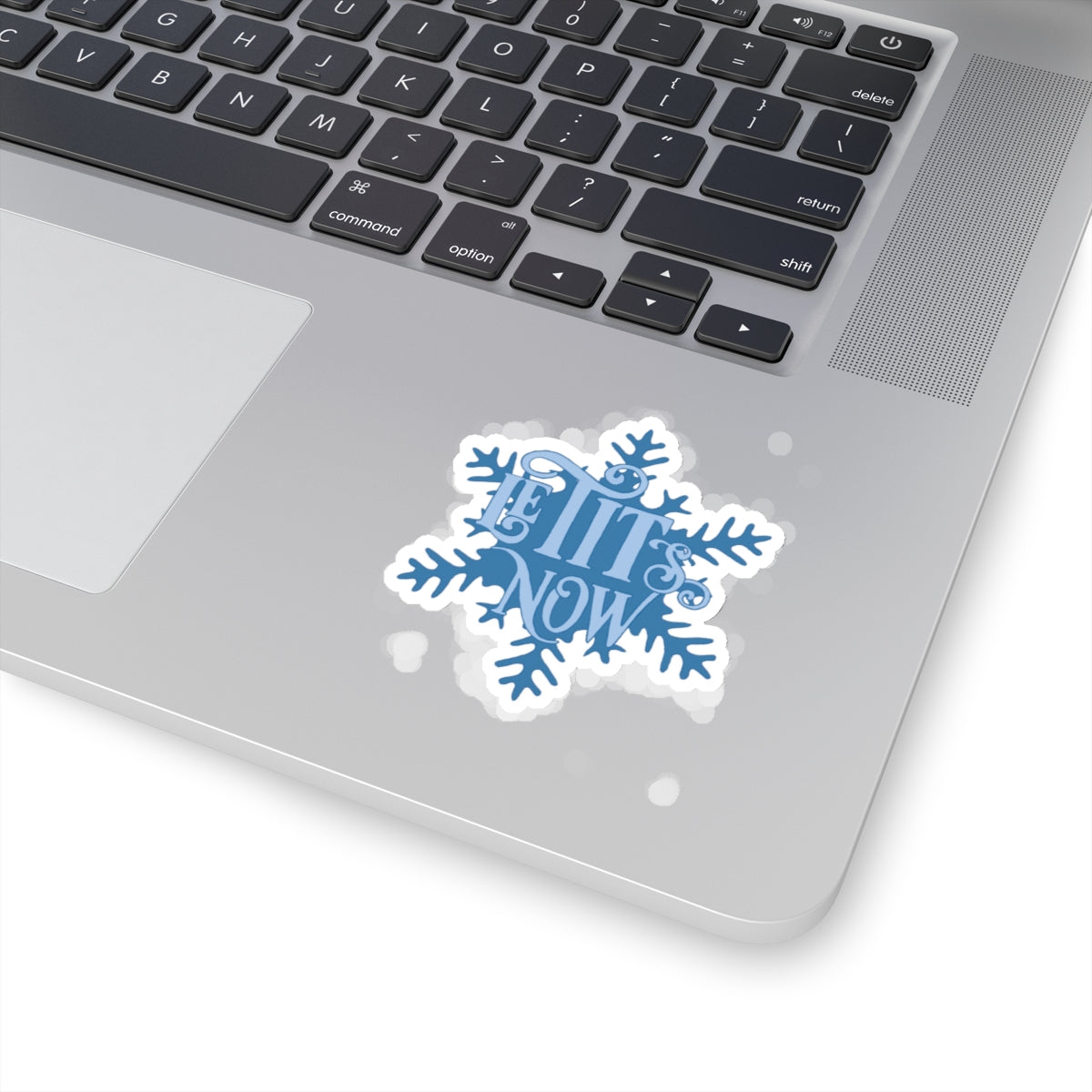 Let It Snow Kiss-Cut Stickers