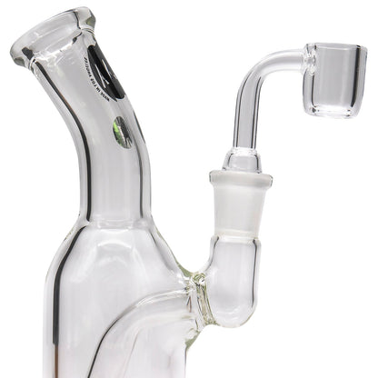 LA Pipes Compact Bent Neck Concentrate Waterpipe