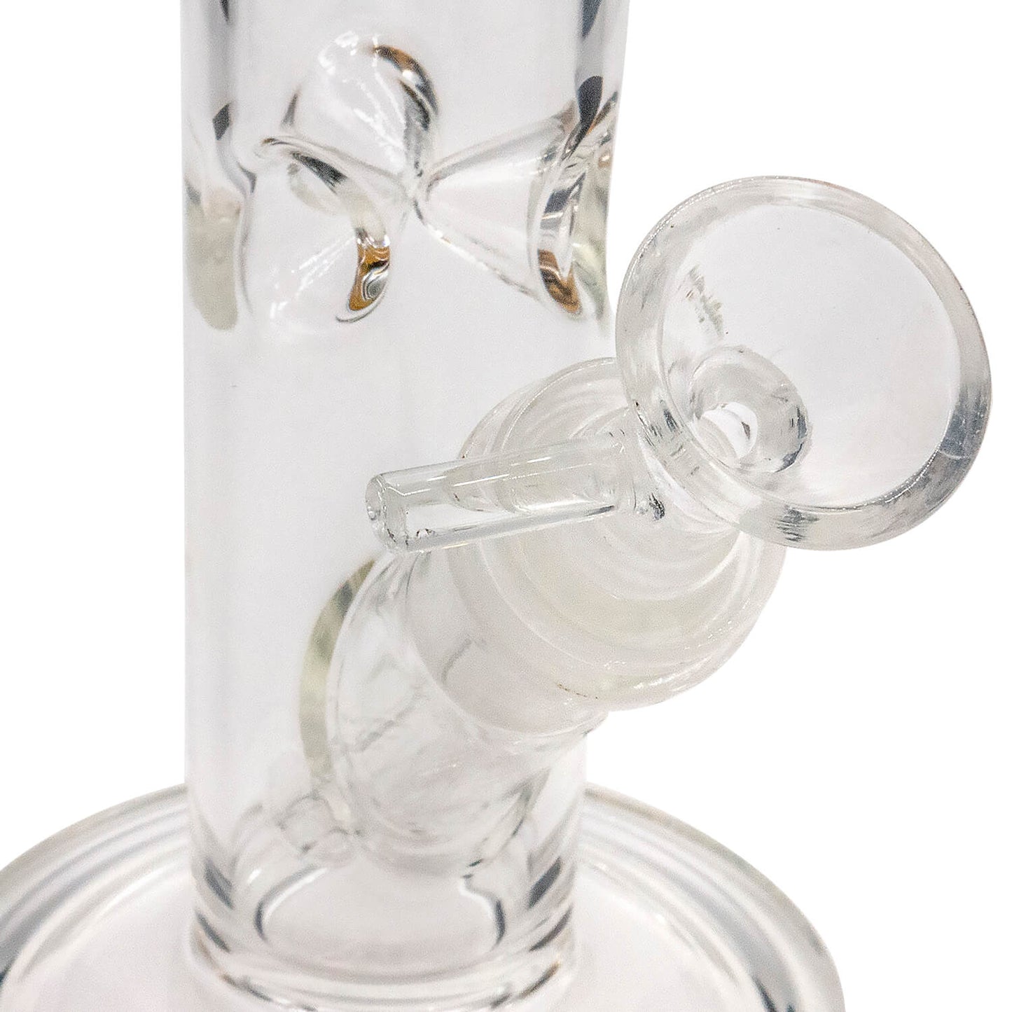 LA Pipes Straight Shooter Bong - Multiple Colors - 8"