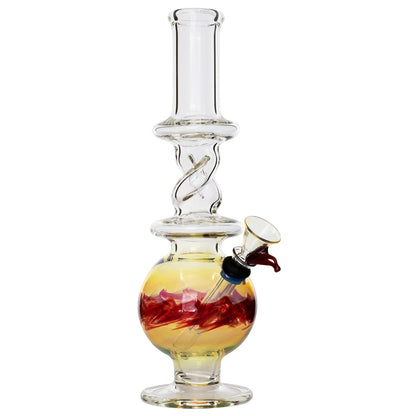 LA Pipes "The Typhoon Twister" Glass Bong