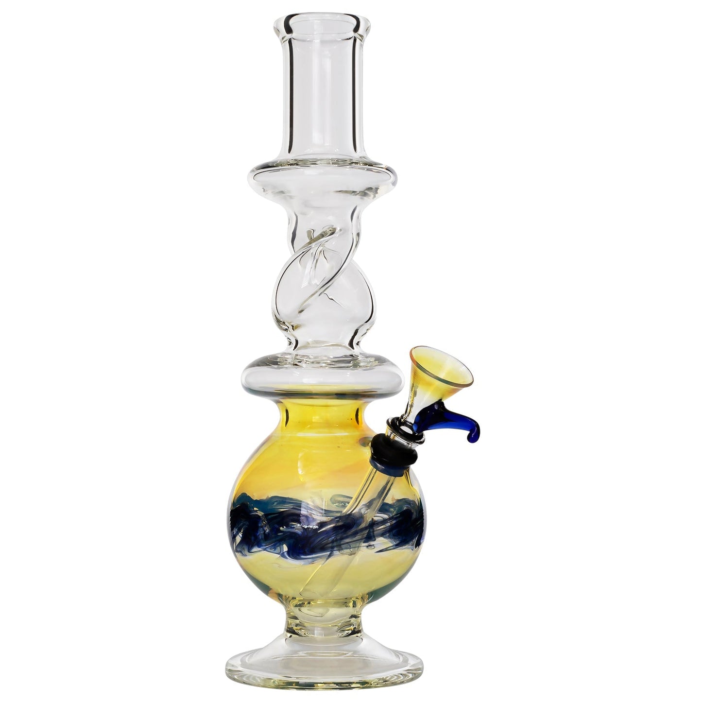 LA Pipes "The Typhoon Twister" Glass Bong