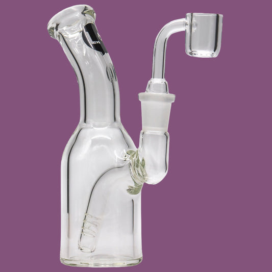 LA Pipes Compact Bent Neck Concentrate Waterpipe