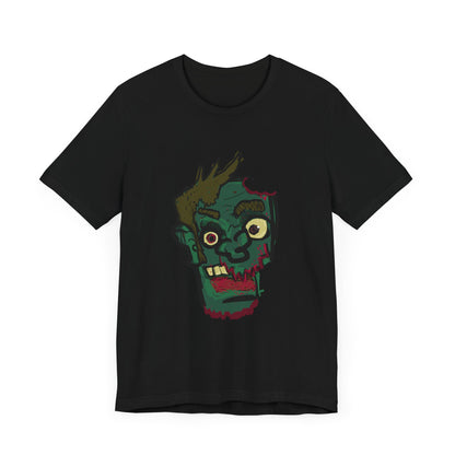 Zombie Head Unisex Jersey Short Sleeve Tee