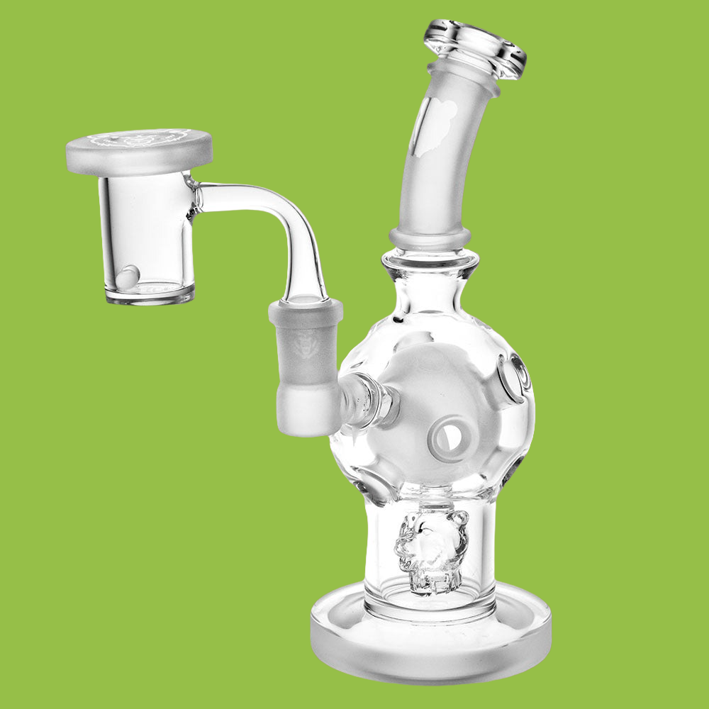 Bear Quartz BQ Globe Dab Rig Box Set | 7" | 14mm F