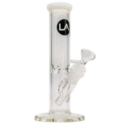 LA Pipes Straight Shooter Bong - Multiple Colors - 8"