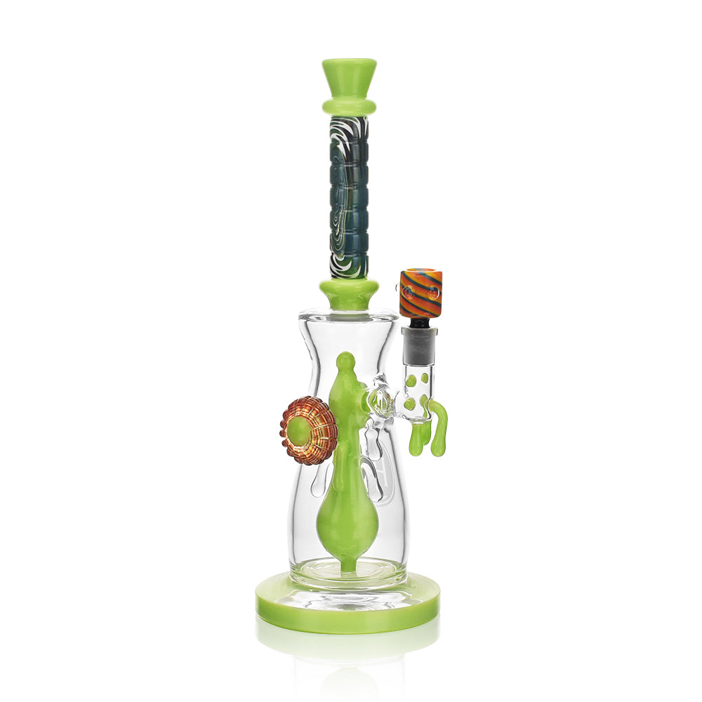 High Society | Jupiter Premium Wig Wag Waterpipe (Slime Green)