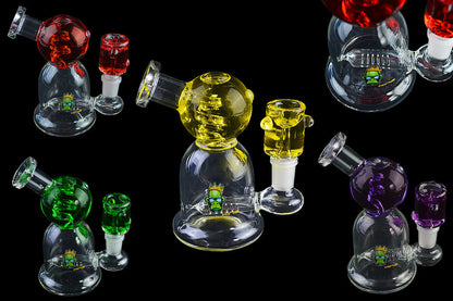 Space King Glass - 'Space Glacier' Freezable Bong