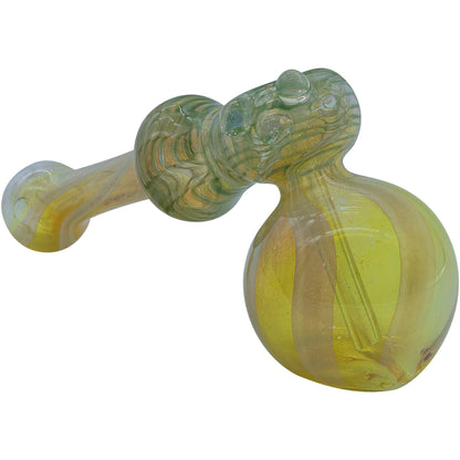 LA Pipes "Raked Hammer" Fumed Hammer Bubbler Pipe (Various Colors)