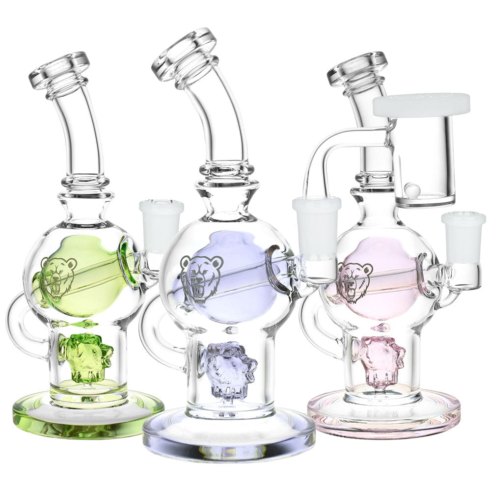 Bear Quartz BQ Sphere Dab Rig Box Set | 7" | 14mm F