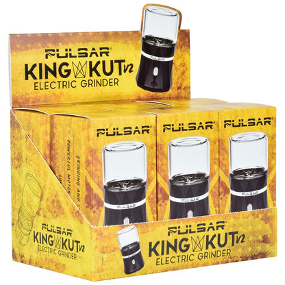 6CT DISPLAY - Pulsar King Kut V2 Electric Grinder - Black