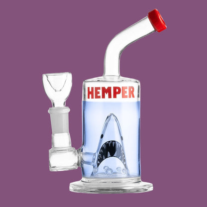 Hemper Shark Water Pipe - 7" / 14mm F