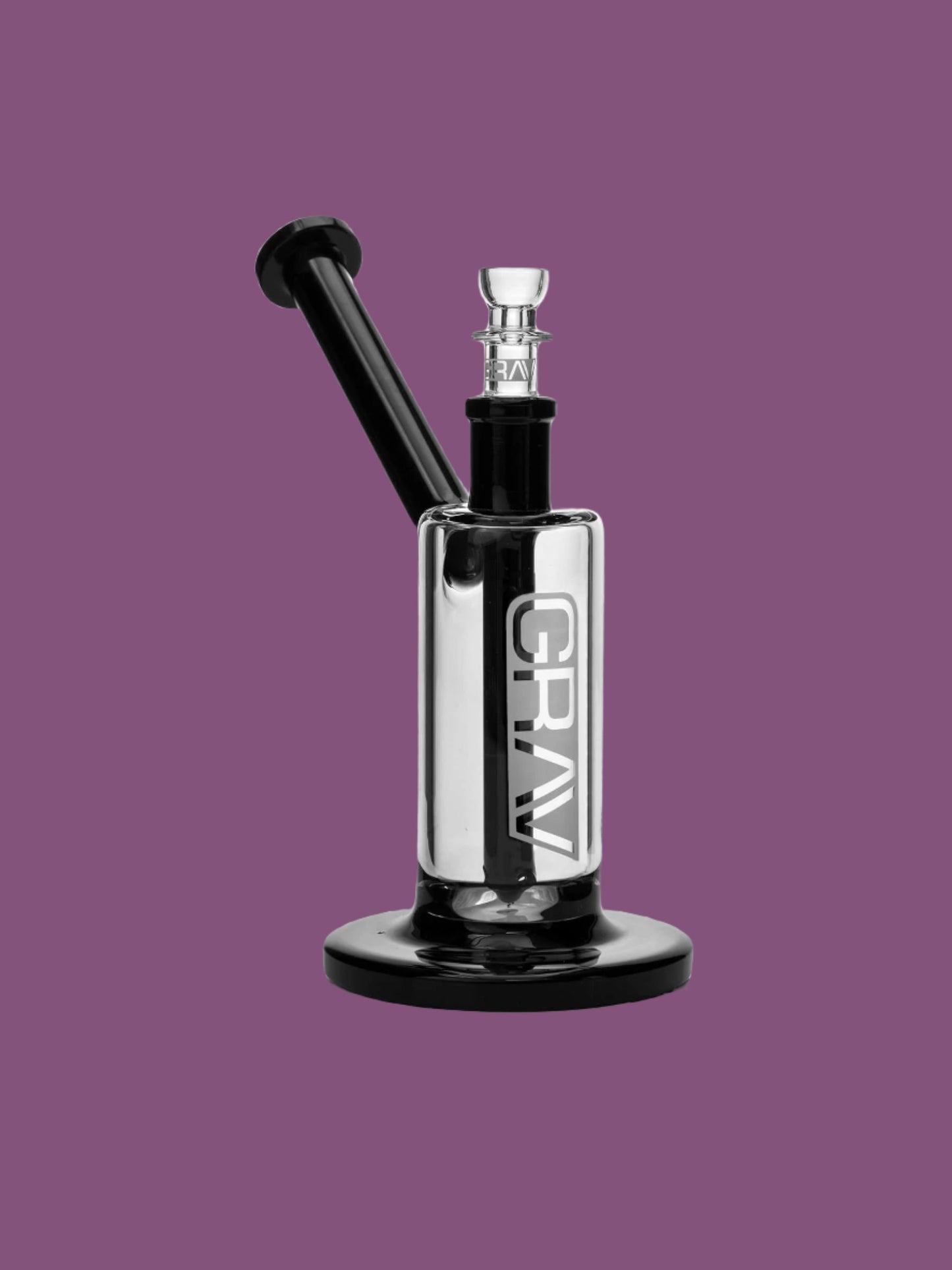 GRAV® Medium Upright Bubbler - Black Accents