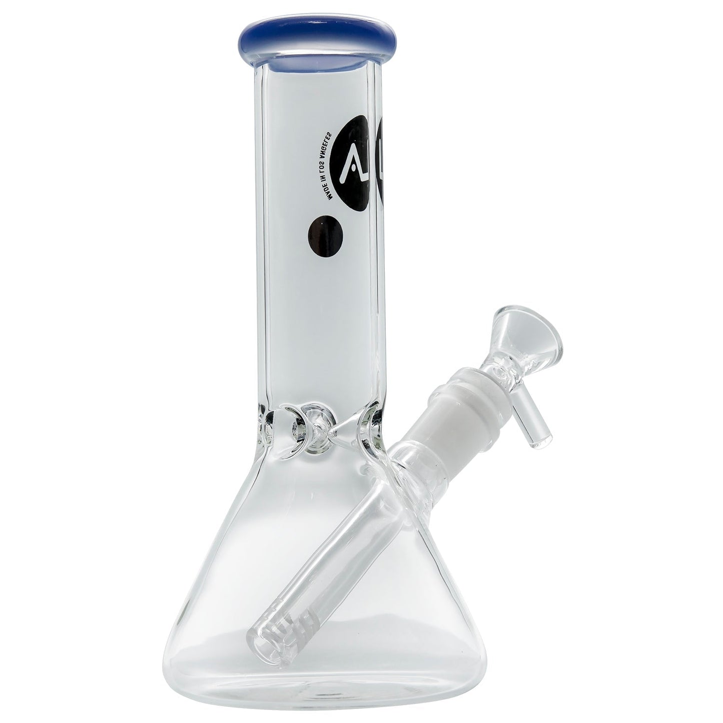 LA Pipes Beaker Bong - Multiple Colors - 8"