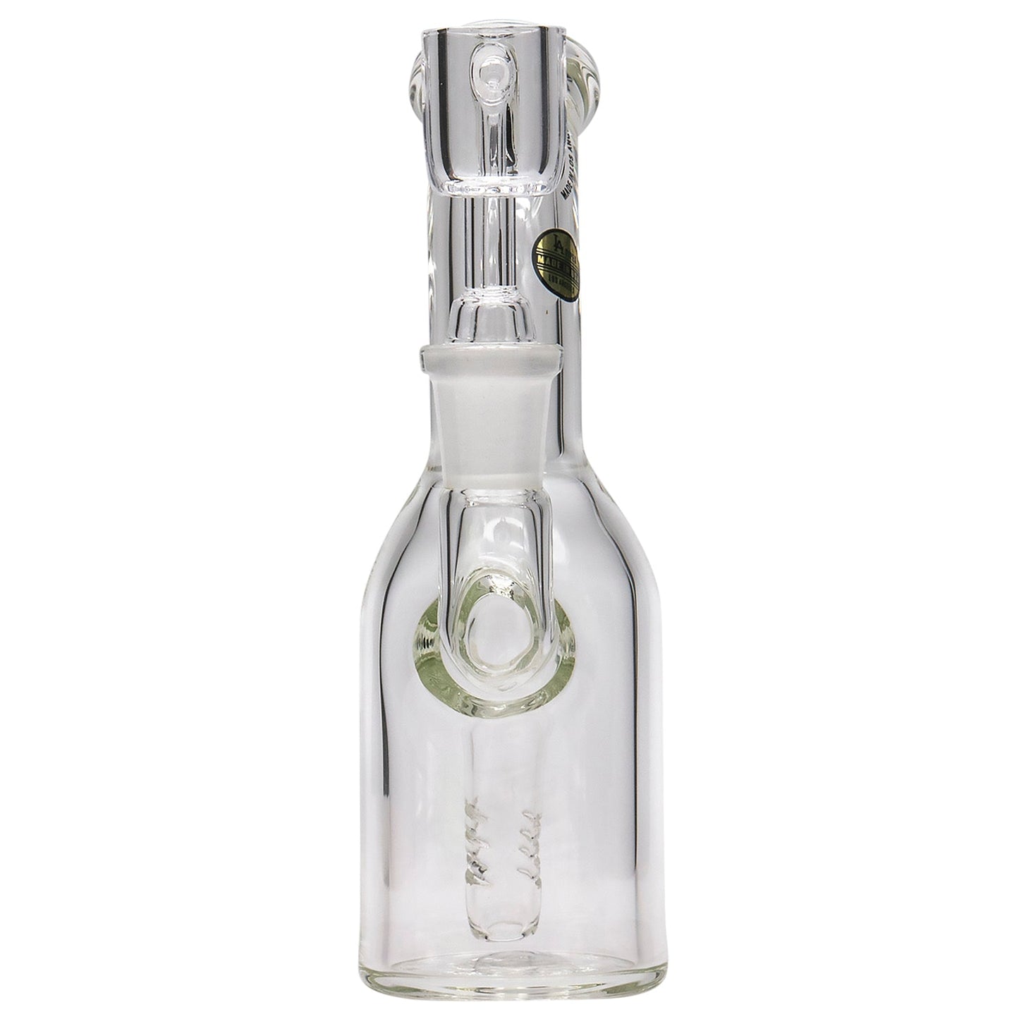 LA Pipes Compact Bent Neck Concentrate Waterpipe