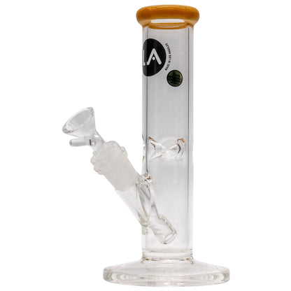 LA Pipes Straight Shooter Bong - Multiple Colors - 8"