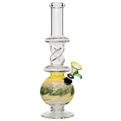 LA Pipes "The Typhoon Twister" Glass Bong