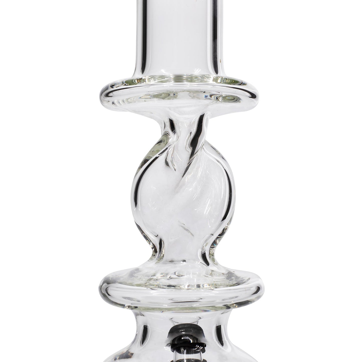 LA Pipes "The Typhoon Twister" Glass Bong