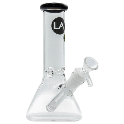 LA Pipes Beaker Bong - Multiple Colors - 8"