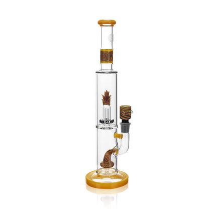 High Society | Cygnus Premium Wig Wag Waterpipe (Canary Yellow)