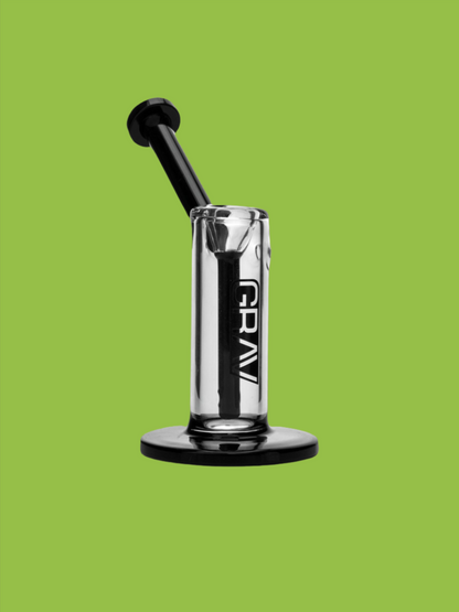 GRAV® Small Upright Bubbler - Black Accents