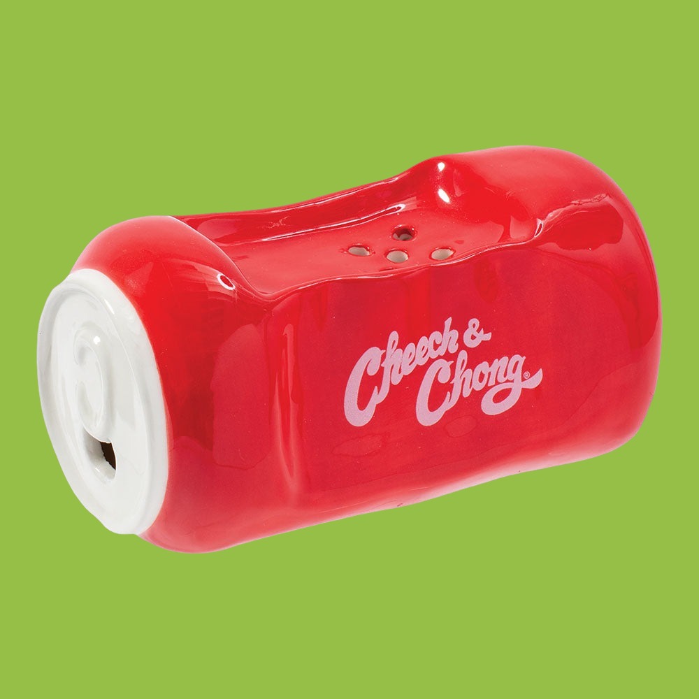 Cheech & Chong Wacky Bowlz Soda Can Ceramic Pipe - 4.5"