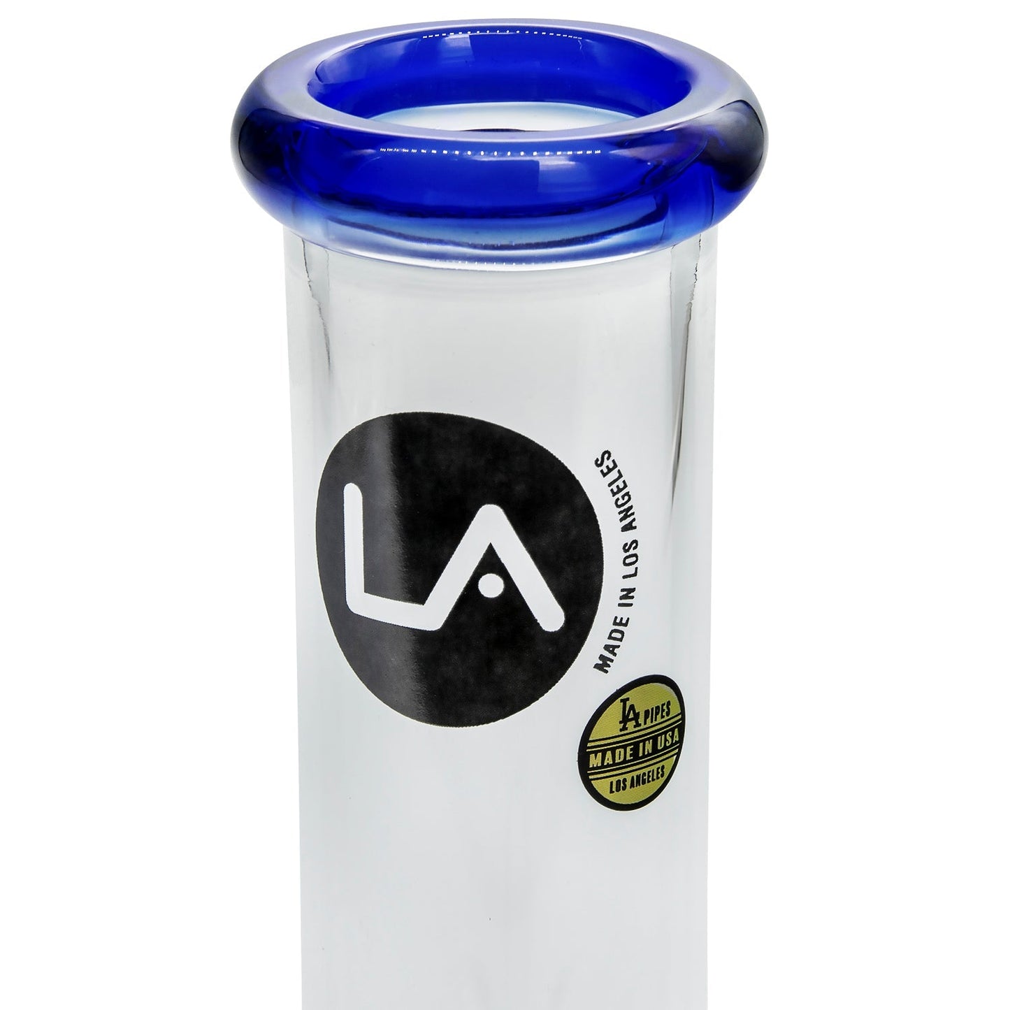 LA Pipes Beaker Bong - Multiple Colors - 8"