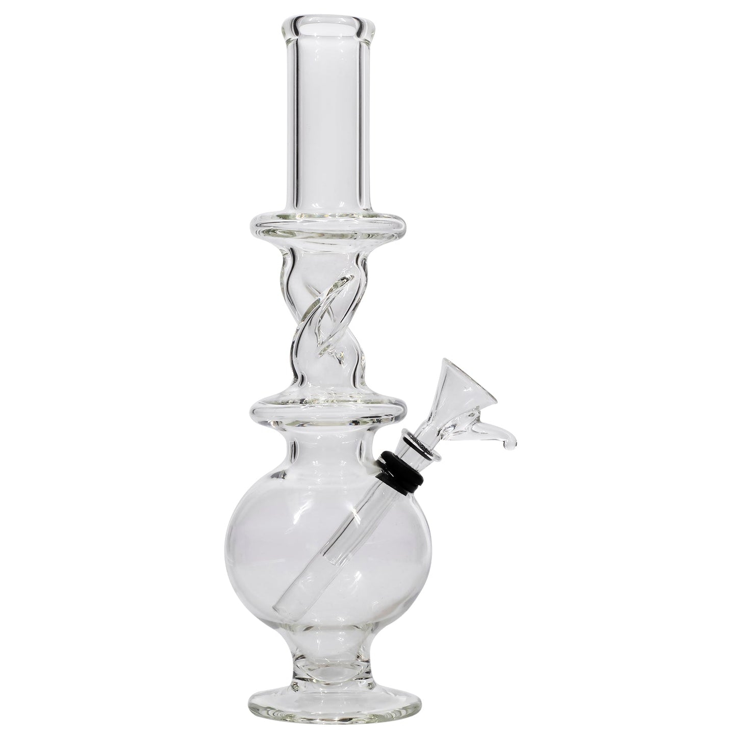 LA Pipes "The Typhoon Twister" Glass Bong