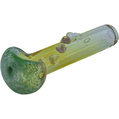 LA Pipes "Razorback" Silver Fumed Mini Spoon (Various Colors)