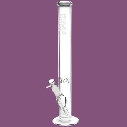 Phoenix Rising Straight Tube Water Pipe