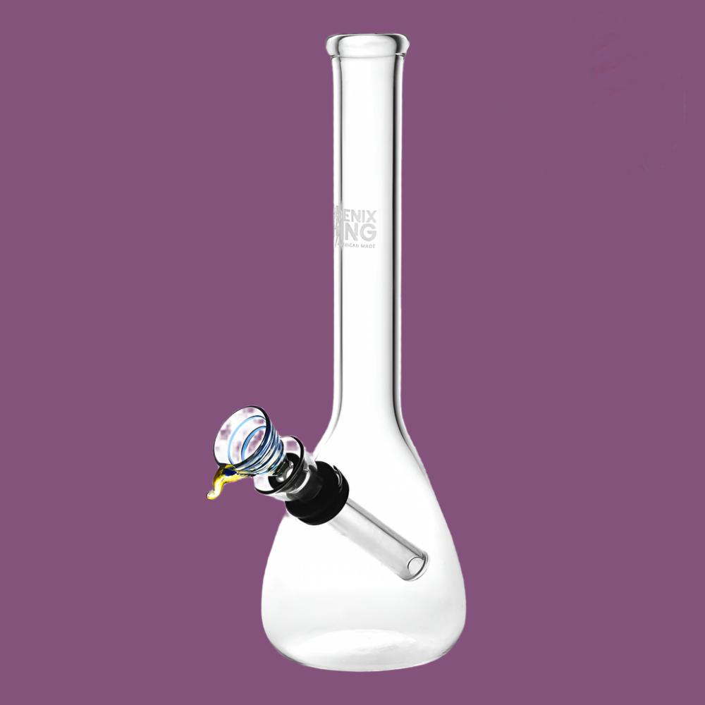 Phoenix Rising Classic Beaker Water Pipe - 8.25"/Colors Vary