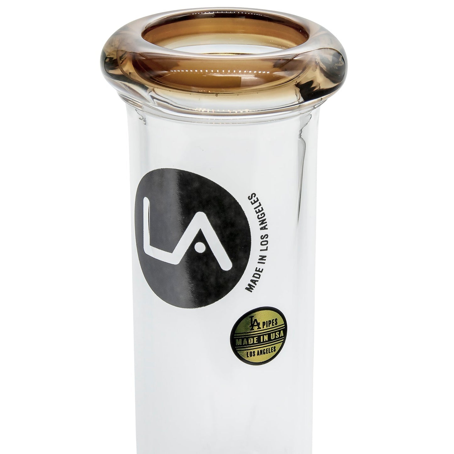 LA Pipes Beaker Bong - Multiple Colors - 8"