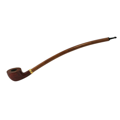 Pulsar Shire Pipes Curved Pear Cherry Wood Pipe - 15" Long